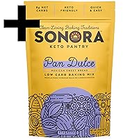 Sonora Bundle - Bolillos Keto Baking Mix (Makes 8 Rolls) | Pan Dulce Keto Muffin Mix (Makes 6 Pastries)