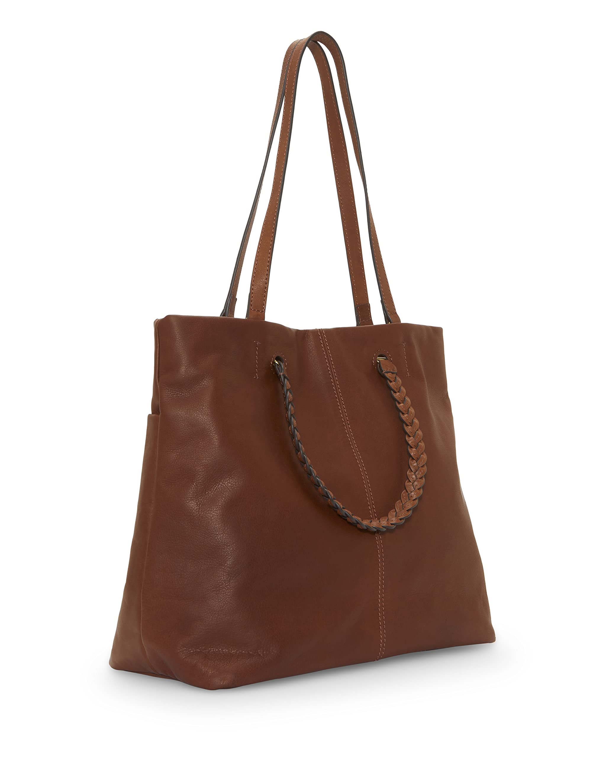 Lucky Brand Jema Leather Tote, Whiskey