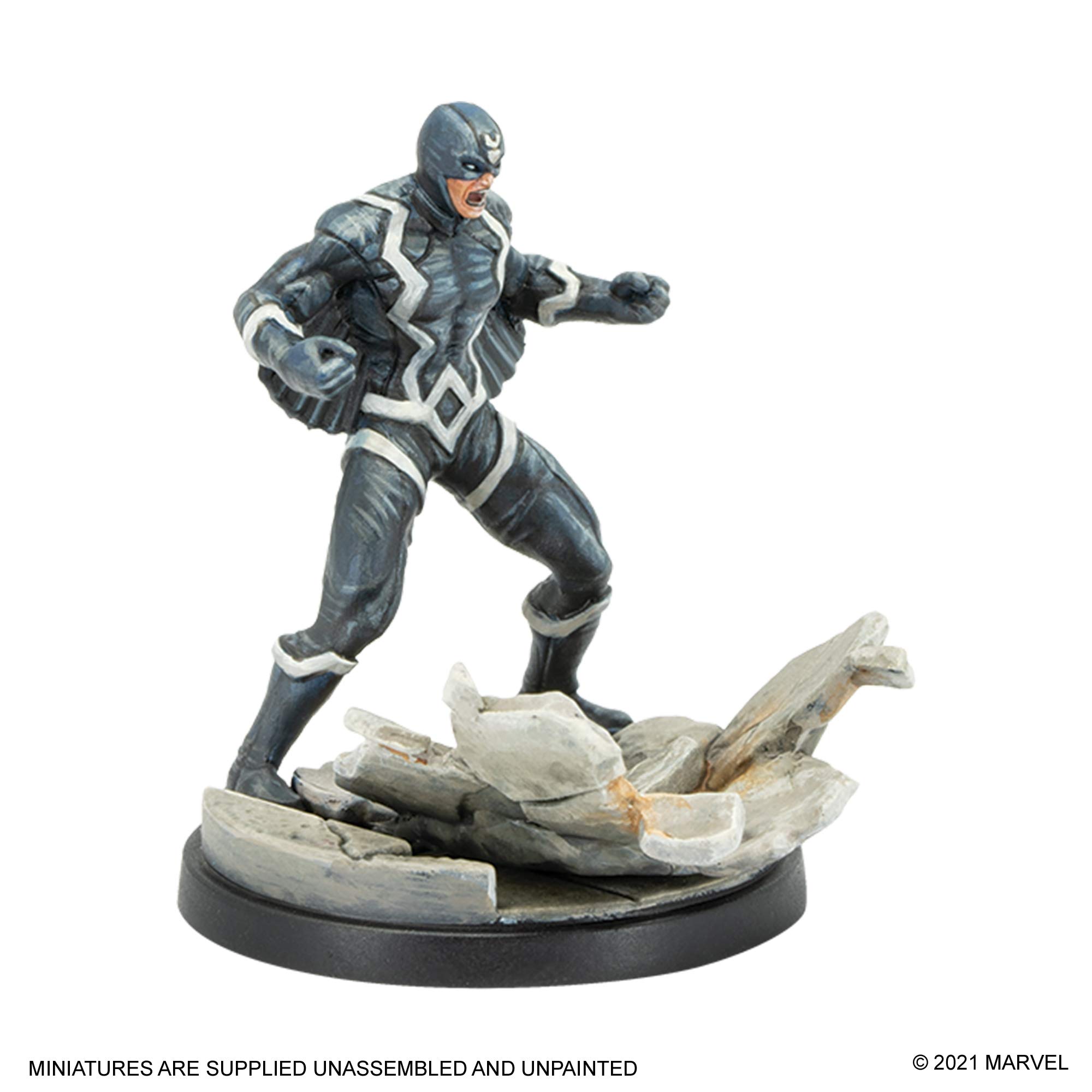 Marvel Crisis Protocol Black Bolt and Medusa CHARACTER PACK | Miniatures Battle Game | Strategy Game for Adults and Teens | Ages 14+ | 2 Players | Avg. Playtime 90 Minutes | Made by Atomic Mass Games