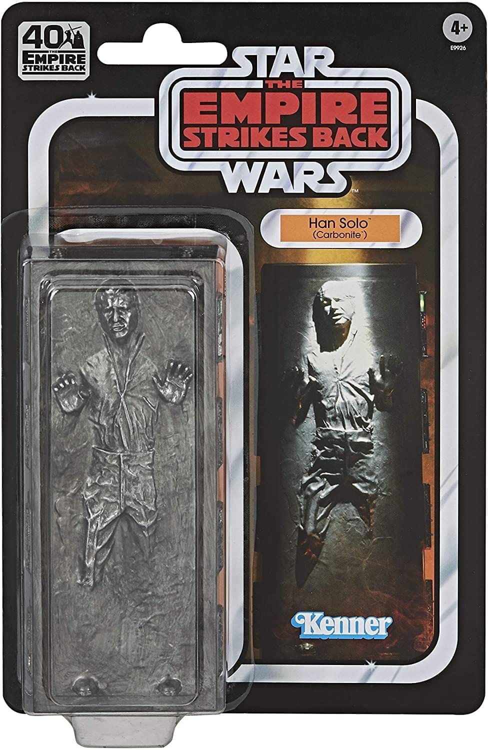 STAR WARS The Black Series Han Solo (Carbonite) 6-Inch-Scale The Empire Strikes Back 40TH Anniversary Collectible Figure with Stand (Amazon Exclusive)