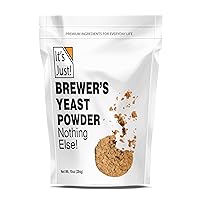 It's Just - Brewers Yeast Powder, Keto Baking, Sourdough Bread, Boost Mother's Milk, Make Lactation Cookies, 10oz