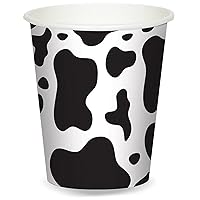 Cow Print Beverage Cups