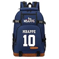 Kylian Mbappe Backpack Lightweight Daypack-PSG Water Resistant Bookbag Laptop Computer Rucksack for University