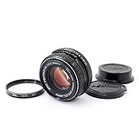 SMC Pentax-M 50mm F1.7 manual focus lens.