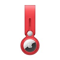 Apple AirTag Leather Loop - (Product) RED