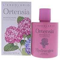 L'Erbolario Hydrangea Shower Gel - Floral, Powdery Scent - Offers Good Protective Action For The Skin - Gently Cleansing While Moisturizing - Suitable For Sensitive Skin - Paraben Free - 10.1 Oz