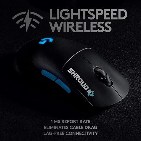 Logitech G PRO Wireless Gaming Mouse - Shroud Edition