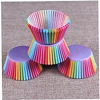 100 Pcs Cupcake Liner Muffins Baking Cup Paper Cupcakes Wrappers Cake Box Cup Egg Tarts Tray Cake Mould Decorating Tools