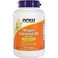 Now Foods Virgin Coconut Oil 120 ct (Pack of 2)