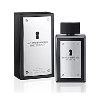 Antonio Banderas Perfumes - The Secret - Eau de Toilette for Men - Long Lasting - Elegant, Sexy and Masculine Fragance - Fruity and Leather Notes - Ideal for Day Wear
