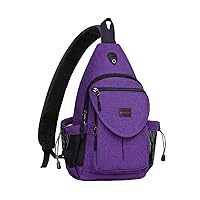 BAIGIO Sling Bag For Men Anti Theft Crossbody Chest Bag Small Shoulder Bag Lightweight Water Resistant Cross Body Daypack For School Hiking Sports
