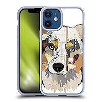 Head Case Designs Officially Licensed Michel Keck Australian Shepherd Dogs 3 Soft Gel Case Compatible with Apple iPhone 12 Mini and Compatible with MagSafe Accessories