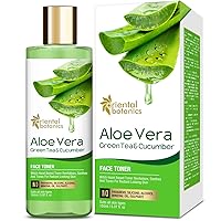 Aloe Vera, Green Tea & Cucumber Face Toner - No Alcohol, Silicone, Sulphate - 150ml