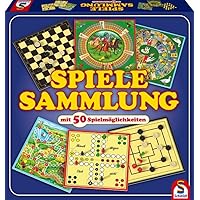 Schmidt 49112 Game Collection with 50 Games
