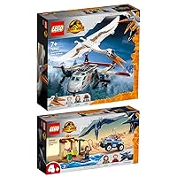 Lego Set of 2: 76947 Quetzalcoatlus: Plane Raid & 76943 Pteranodon Hunting