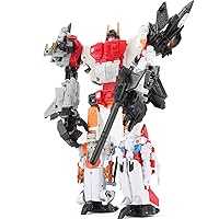 5 in 1 Combiner Robot Toys,Superion/Defensor/Bruticus Toy 5 in 1 Robot Deformation Toy for Best Birthday Gift for Kids (Style : Superion)