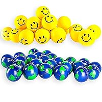 Stress Balls for Kids and Adults - Stress Smile Balls and Stress Earth Balls