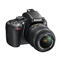 Nikon D5100 16.2MP Digital SLR Camera & 18-55mm VR Lens Black
