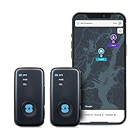 2 Pack Spytec GPS GL300 GPS Tracker for Vehicles, Cars, Trucks, Motorcycles, Loved Ones and Asset Tracker with Real-Time Tracking with App