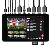YoloLiv YoloBox Pro, Portable Multi-Cam Live Streaming Studio Encoder Recorder Switcher (USA, Canada, Mexico Region)