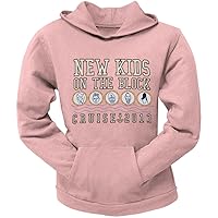 New Kids On The Block - 2013 Cruises Women's Hoodie - Large Pink