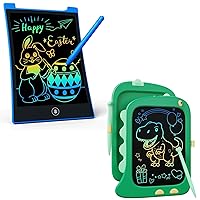 KOKODI 8.5 Inch LCD Writing Tablet Doodle Board+10 Inch LCD Writing Tablet(Green+Blue