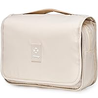Narwey Hanging Travel Toiletry Bag Cosmetic Make up Organizer for Women and Girls Waterproof