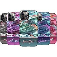 Custom Name Abstract Marble Case, Personalized Name Case, Designed ‎for iPhone 15 Plus, iPhone 14 Pro Max, iPhone 13 Mini, iPhone 12, 11, X/XS Max, ‎XR, 7/8‎ Multicolor