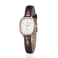 Women's Classical Quartz Watch Stylish and Sturdy Ladies Watch with Elegant Cowhide Leather Band - Perfect for Any Occasion