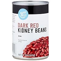 Amazon Brand - Happy Belly Dark Red Kidney Beans, 15 ounce (Pack of 1)