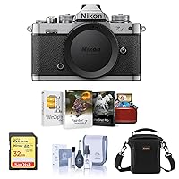 Nikon Z fc DX-Format Mirrorless Camera Bundle with 32GB SD Card, Shoulder Bag, Corel Mac Software Kit, Cleaning Kit