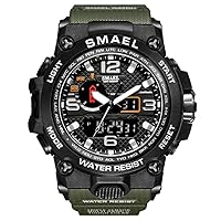 Fashion Mens Watches LED Sport Waterproof Top Luxury Brand Digital Male Quartz Wrist Watch
