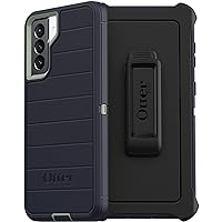 OTTERBOX DEFENDER SERIES SCREENLESS EDITION Case for Galaxy S21+ 5G (ONLY - DOES NOT FIT non-Plus size or Ultra) - VARSITY BLUES (DESERT SAGE/DRESS BLUES)