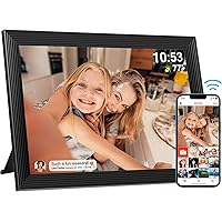 32GB FRAMEO 10.1 Inch Smart WiFi Digital Photo Frame 1280x800 IPS LCD Touch Screen, Auto-Rotate Portrait and Landscape, Share Moments Instantly via Frameo App from Anywhere