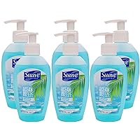 Suave Essentials Hand Soap Refreshing Hydrating Hand Wash Pump Soap for All Skin Types 6.7 fl oz (6 Pack) (Ocean Breeze)