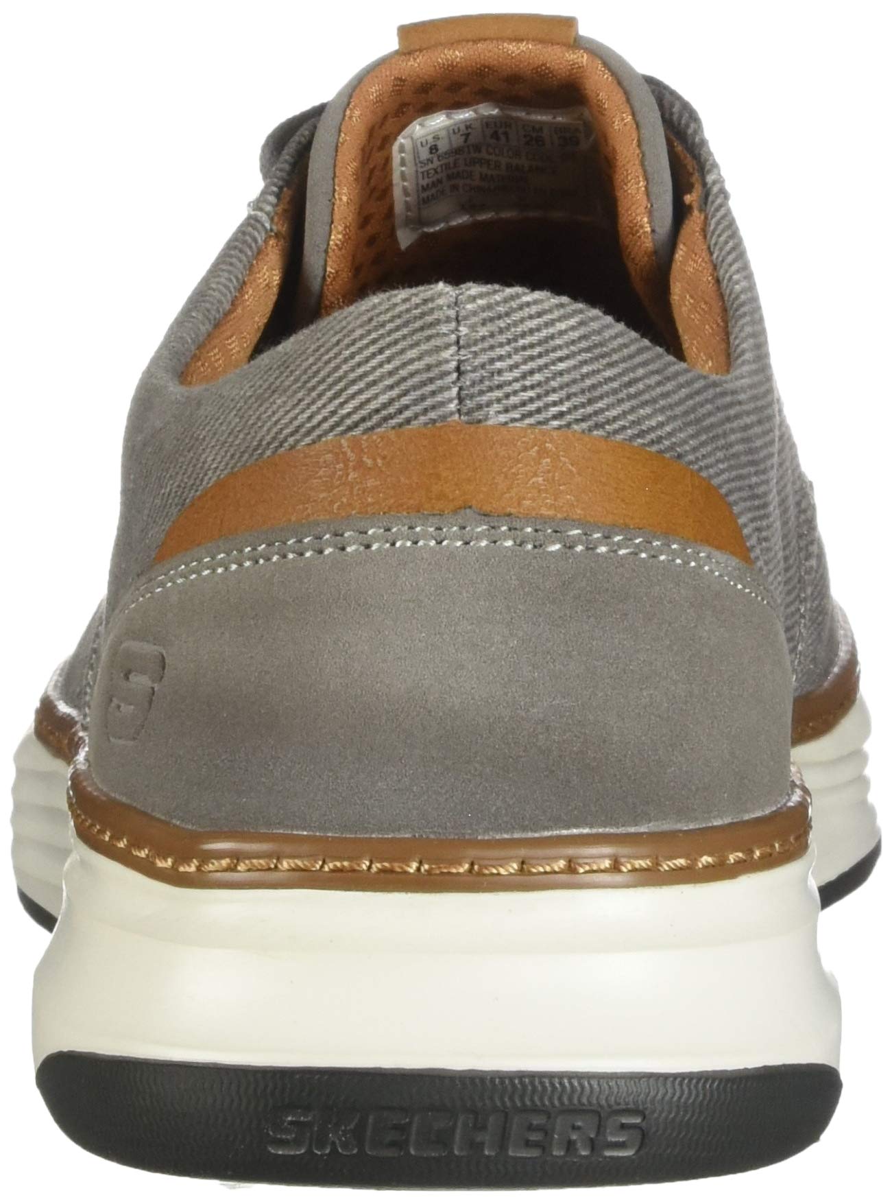 Skechers Men's Moreno Canvas Oxford Shoe