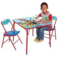 Paw Patrol Kids Table & Chairs Set for Kid and Toddler 36 Months Up to 7 Years, Includes: 1 Table (24