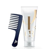 M Hair Designs Detangling Comb for Oil Reflection Luminous Instant Conditioner 6.76 Ounce (Bundle 2 items)