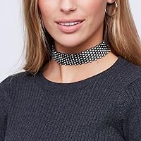 Crystal Rhinestones Bib Chunky Women Choker Statement Necklace Fashion Accessories