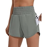 Pinspark womens Athletic Tummy Control Workout Shorts