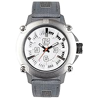 eNe Men's Analogue Quartz Watch with Nylon Strap 640000109