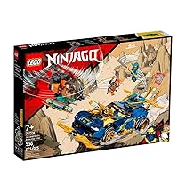 LEGO Ninjago Jay and NYA’s Race Car EVO 71776 Building Kit (536 Pieces)