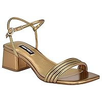 Nine West Womens Bernise Block Heel Sandals