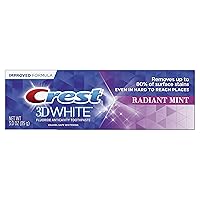 Crest Toothpaste 3d White Radiant Mint, 3oz