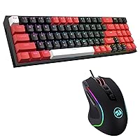 Redragon K628 PRO 60% Keyboard M612 Gaming Mouse Bundle