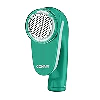 Conair Fabric Shaver and Lint Remover, Battery Operated Portable Fabric Shaver, Green, CLS1GX