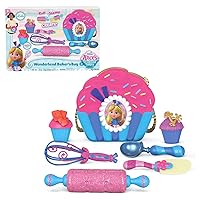 Just Play Disney Junior Alice’s Wonderland Bakery Bag Set, Dress Up and Pretend Play, Officially Licensed Kids Toys for Ages 3 Up