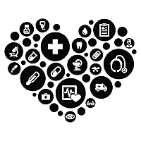 Vinyl Wall Decal Medical Office Health Clinic Hospital Pharmacy Stickers Mural Large Decor (g2983) (M 22.5 in X 29 in, Black)