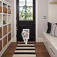 Ideal Pet Products Deluxe Aluminum Pet Door with Telescoping Frame, Medium, 7