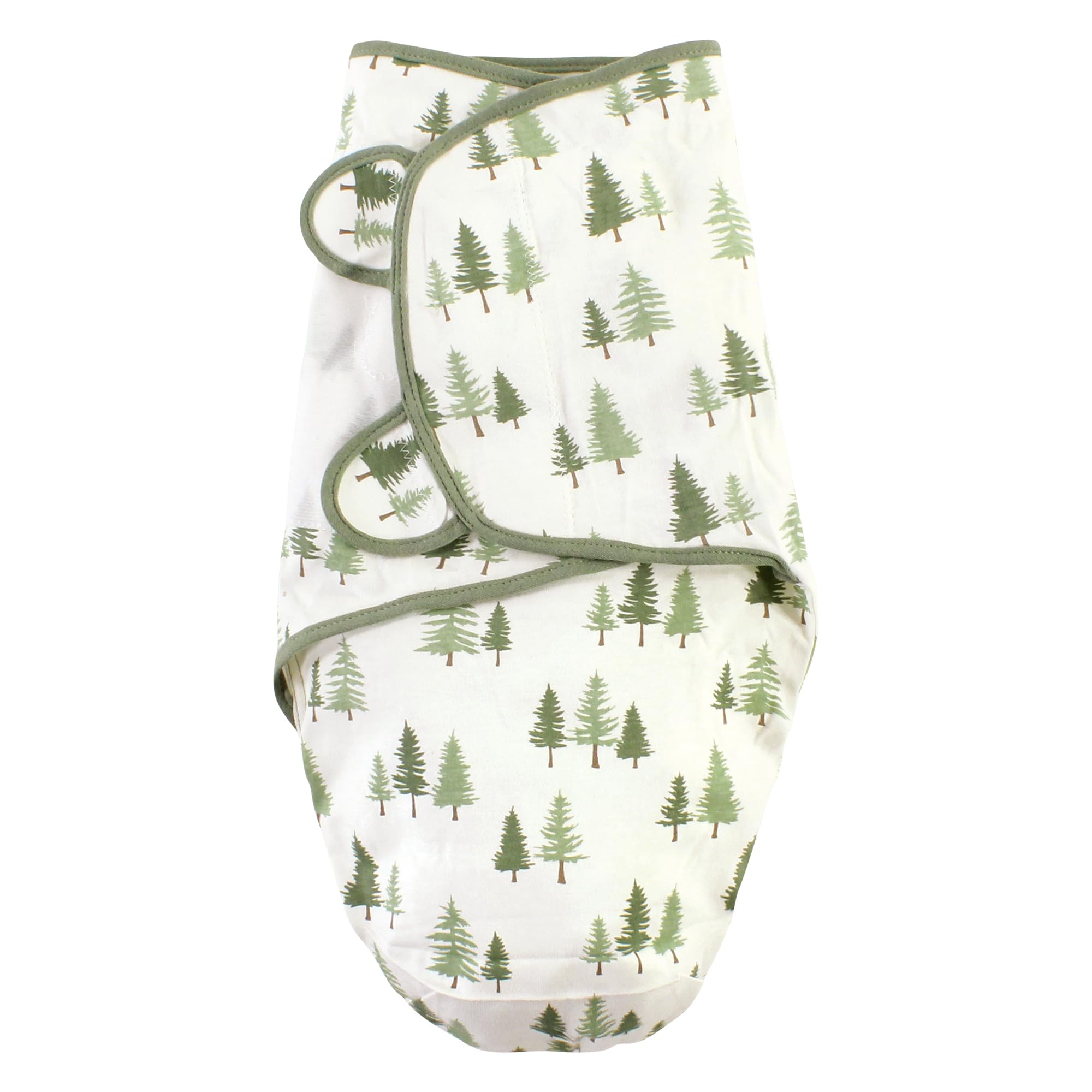 Hudson Baby Unisex Baby Cotton Swaddle Wrap, Forest Animals, 0-3 Months
